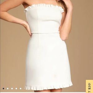 Strapless mini dress Lulus